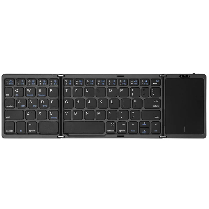 3-Folding Wireless Keyboard with Touchpad